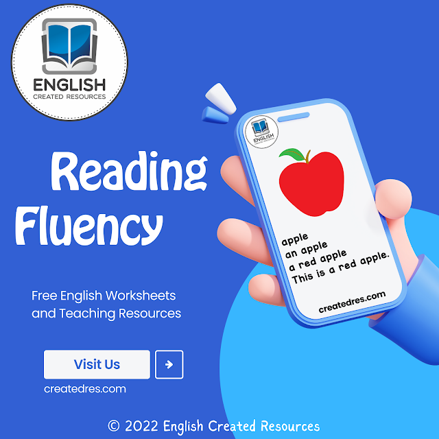 Reading Fluency Part 3 English Created Resources